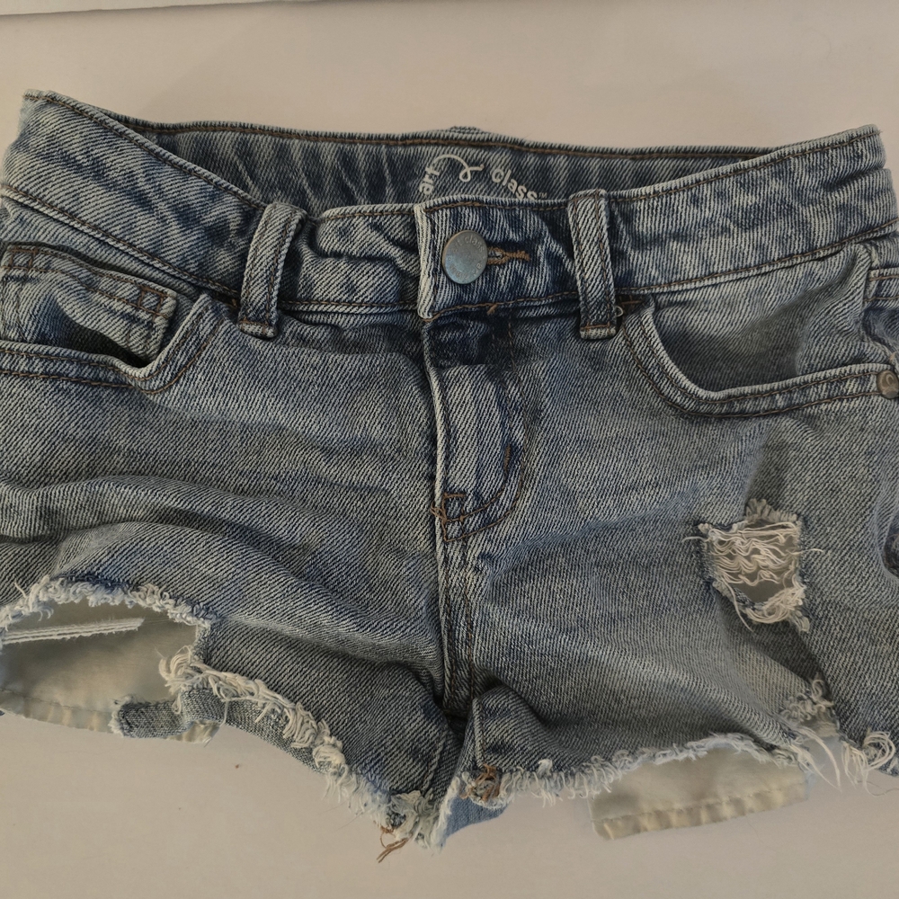 Art Class Distressed Girls Shorts Size 8